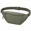 Hüfttasche 31 x 8 x 15 cm aus Polyester Olivgrün mit verstellbarem Gurt und Reißverschluss