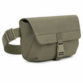 Gürteltasche 28 × 8 × 17 cm aus Textil Olivgrün mit verstellbarem Gurt