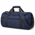 Sporttasche 55 cm aus Polyester Dunkelblau für Reise und Sport mit Schultergurt